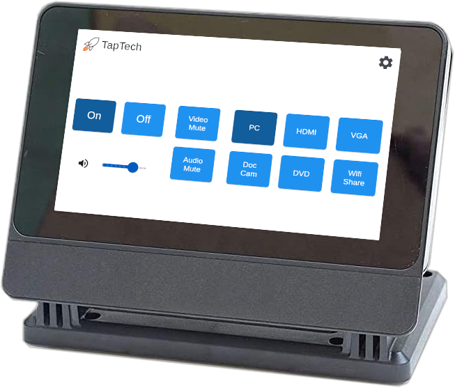 A picture of the TapTech in action!